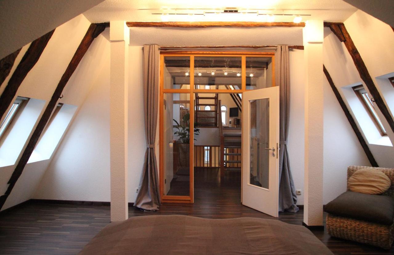 Wunderschoene Dachgeschoss - Maisonette Rostock Exteriör bild