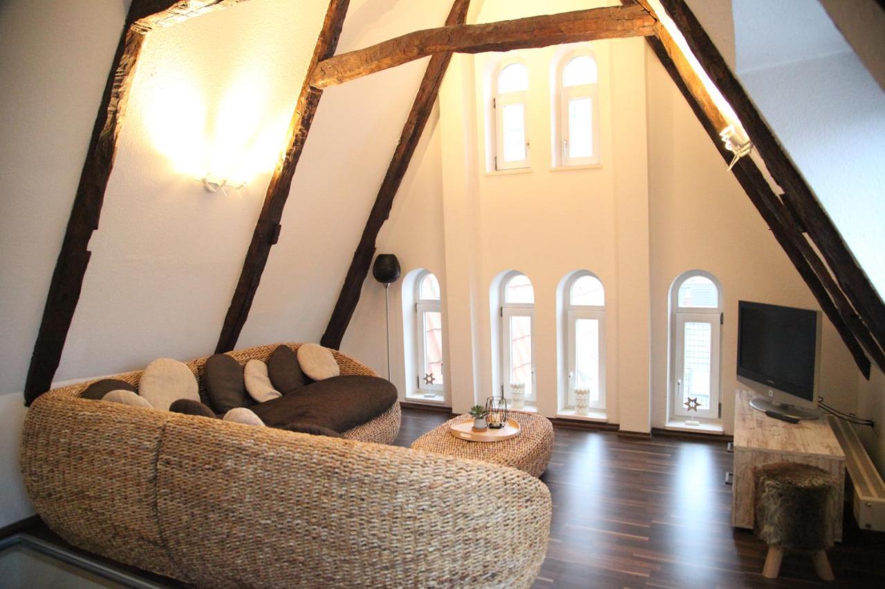 Wunderschoene Dachgeschoss - Maisonette Rostock Exteriör bild