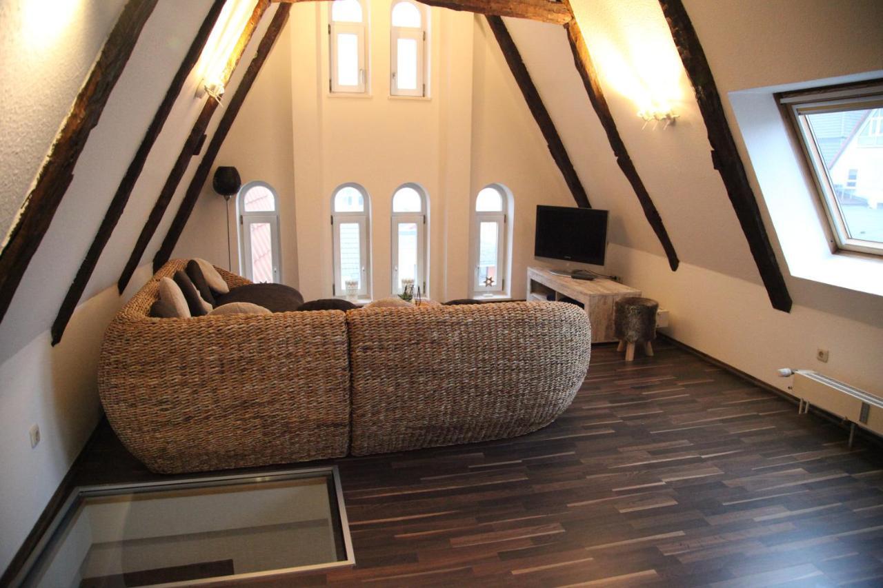 Wunderschoene Dachgeschoss - Maisonette Rostock Exteriör bild